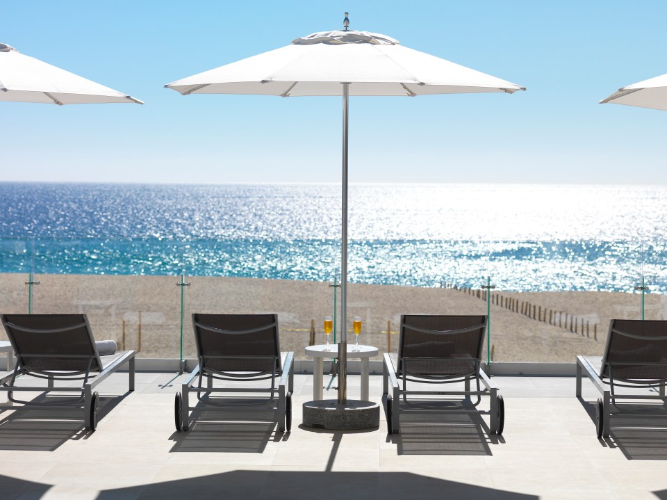First resort ... relax by the beach and enjoy some time out in Europe