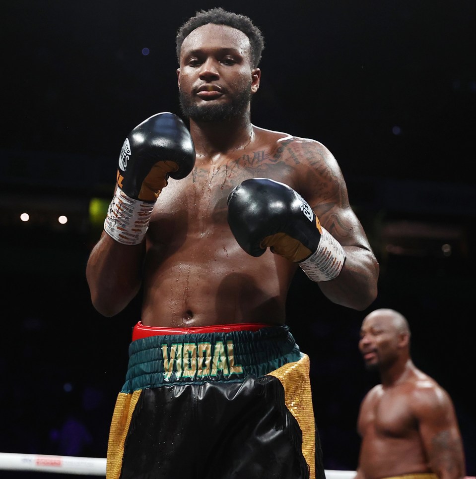 Viddal Riley is ranked at 40 in the WBC rankings
