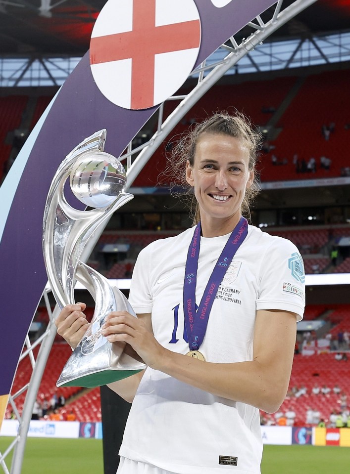 Scott's defining moment came in 2022, when she lifted the Euros with her country