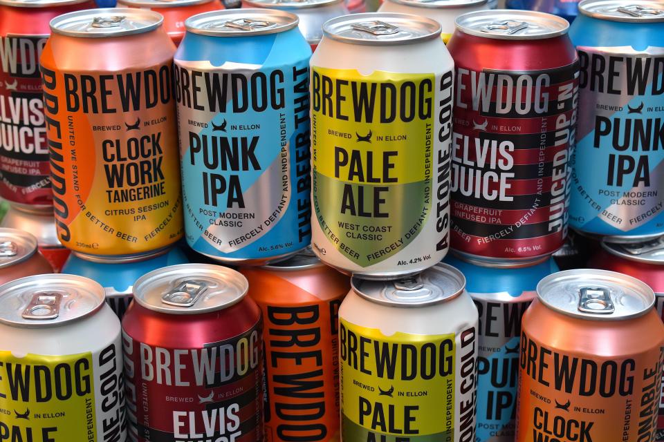 BrewDog's Punk IPA is one of the worst beers for calories