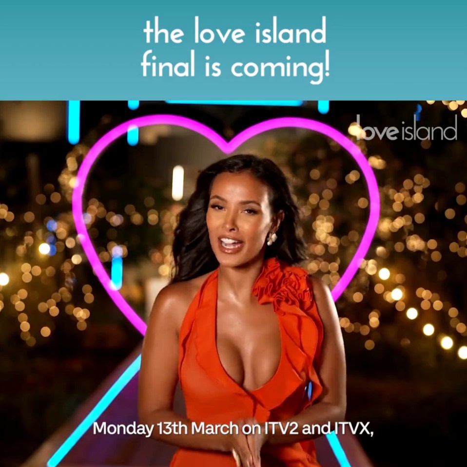 The TV presenter stood outside the front of the villa in a short video posted to the shows official social media accounts