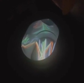 Putting some glo sticks into a bucket (pictured) can help your child find it quickly