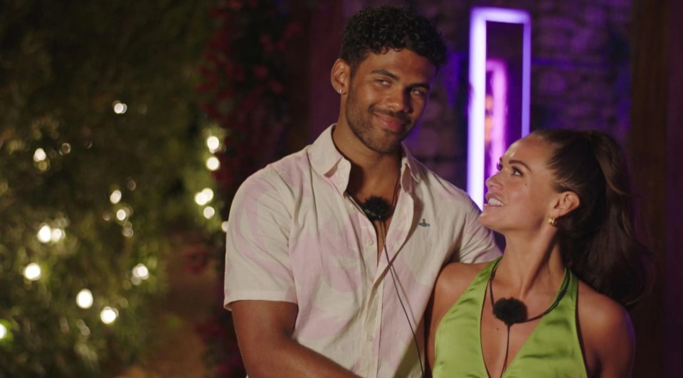 Maxwell Samuda and Olivia Hawkins were dumped from the island after they were voted the least compatible couple