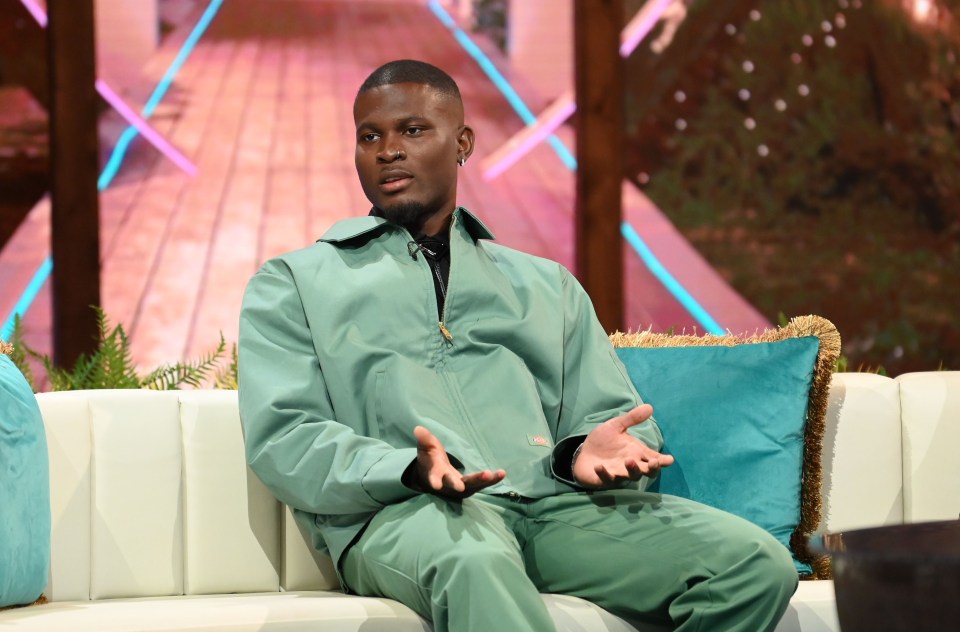 Love Island bombshell Martin Akinola told how he was left terrified by co-star Tom Clare's antics