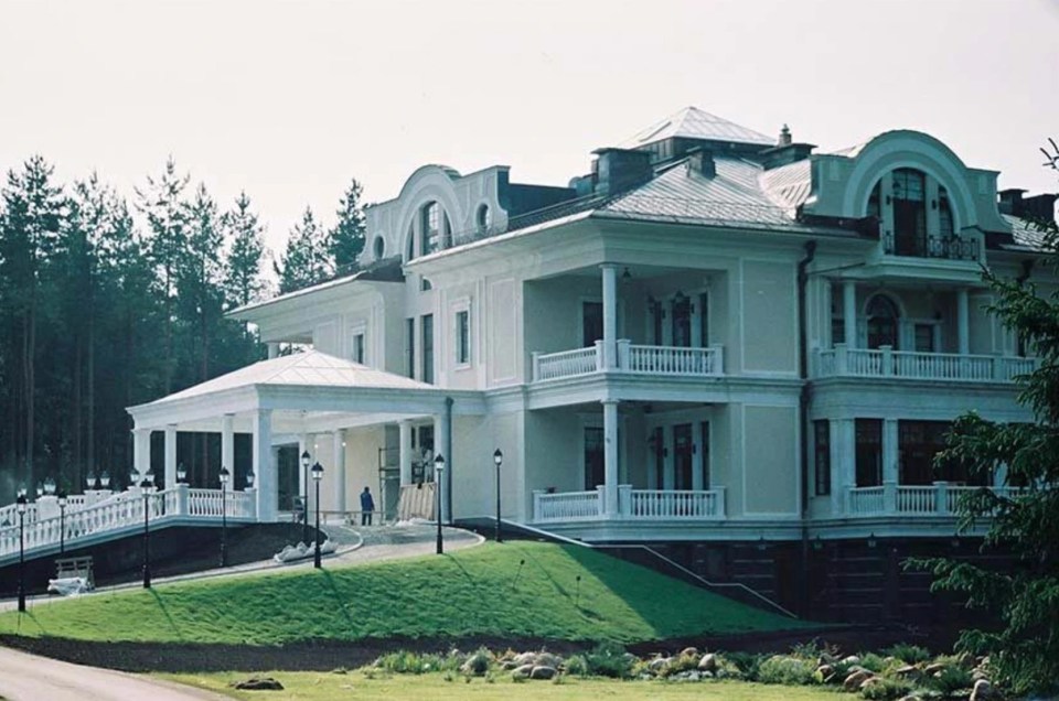 Putin’s residence in Valdai - located between Moscow and St Petersburg