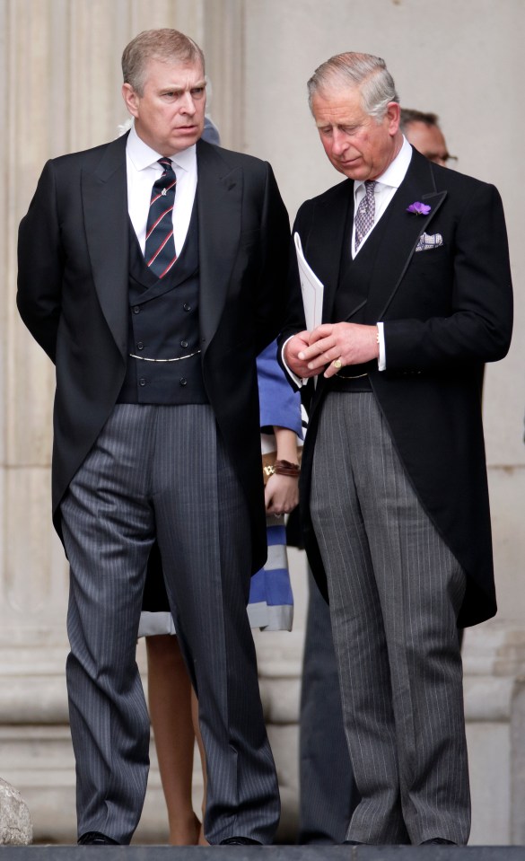 The King has once again snubbed the Duke of York by refusing to pay the hefty cost of the yogi