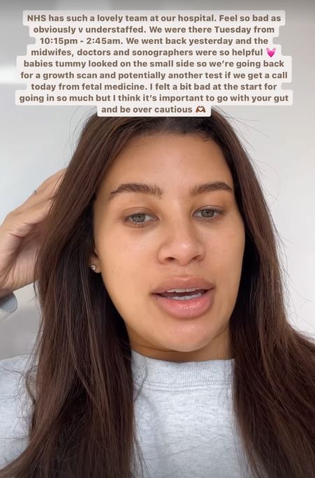 Montana Brown took to Instagram to update her fans