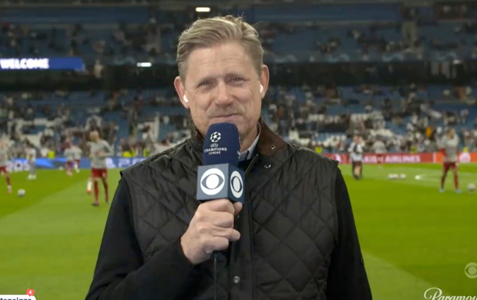 Peter Schmeichel couldn't resist smirking afterwards