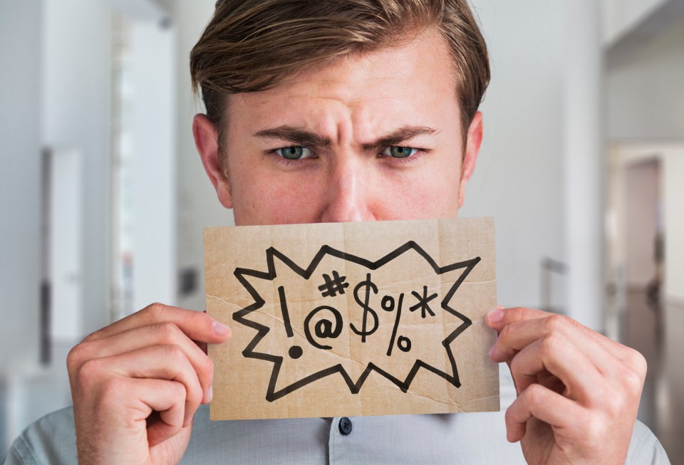 Swearing does help with pain relief when people hurt themselves, a survey found — and F-bombs are best to use