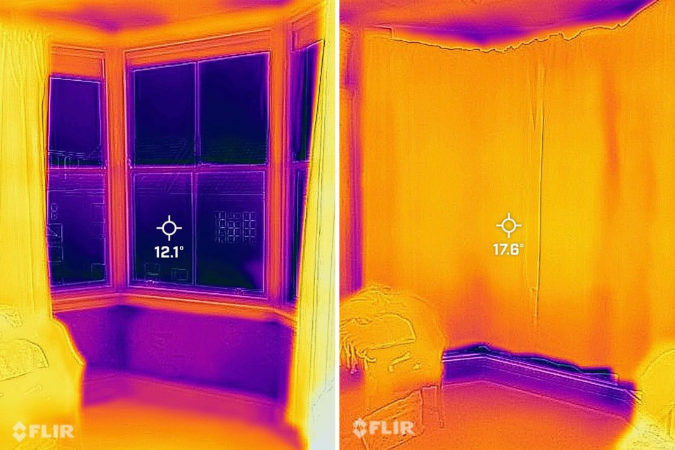 Replacing blinds with curtains was the biggest energy saver