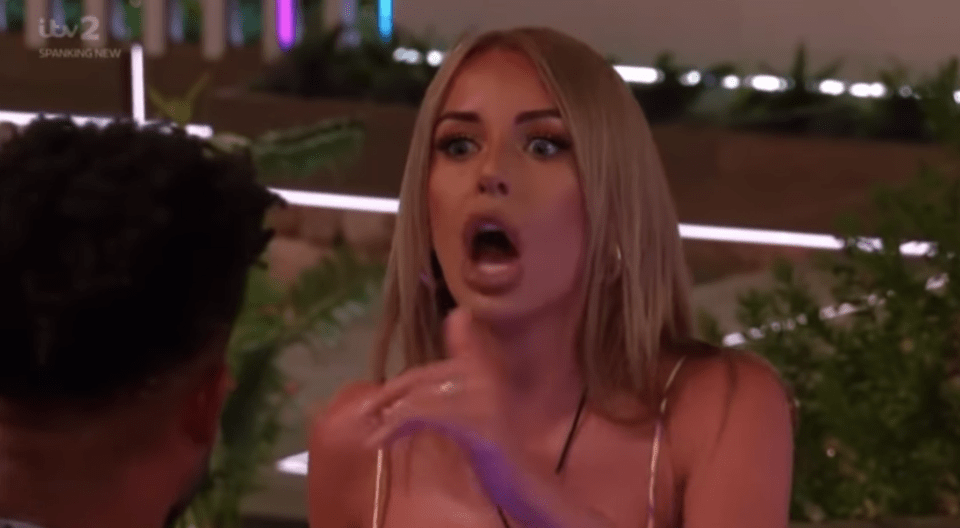 Love Island ranked in second place for the same period