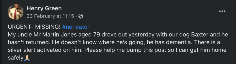 Watch out if you see this sort of post