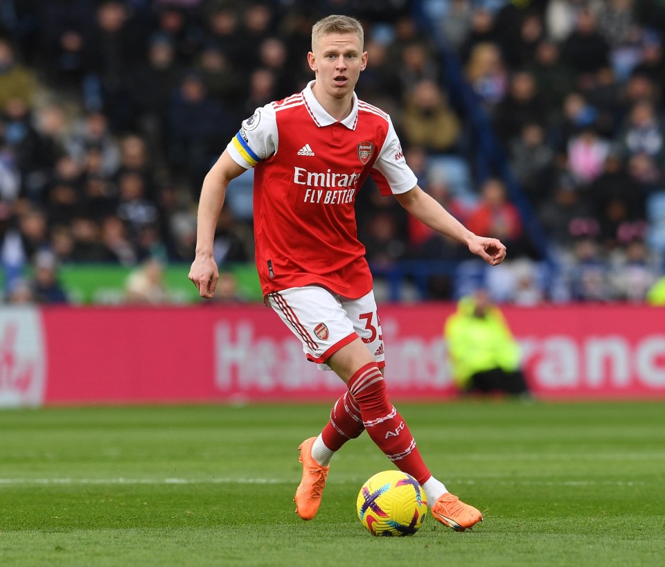 Piers named Oleksandr Zinchenko as Arsenal's player of the season so far