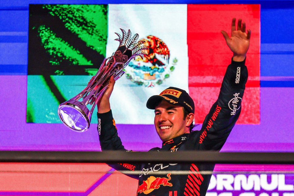 Sergio Perez won the Saudi Arabian Grand Prix