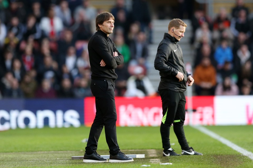 Antonio Conte appeared increasingly frustrated as the season went on