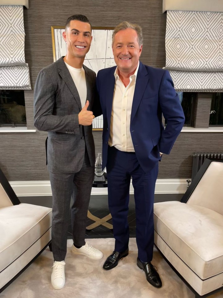 Cristiano Ronaldo left Man Utd after his interview with Piers Morgan