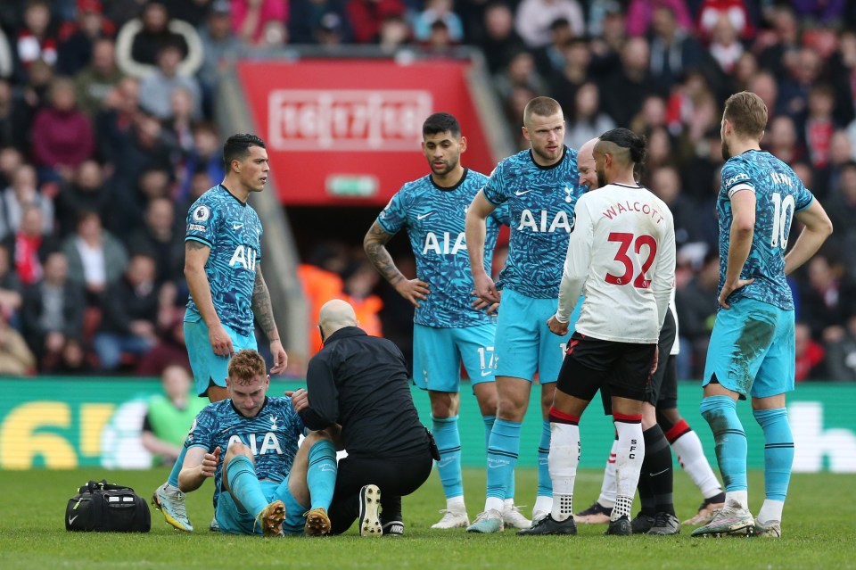 Tottenham were at sixes and sevens at St Mary's