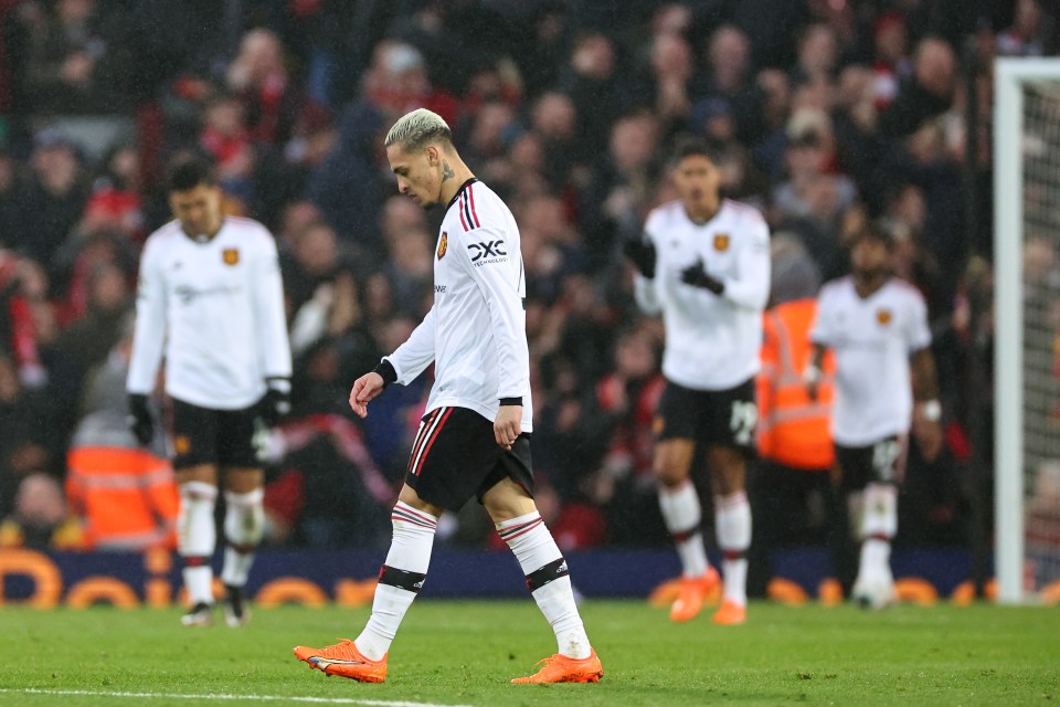 Manchester United capitulated at Anfield