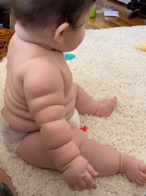 His mum shared TikTok videos about some of the cruel comments trolls made about his size