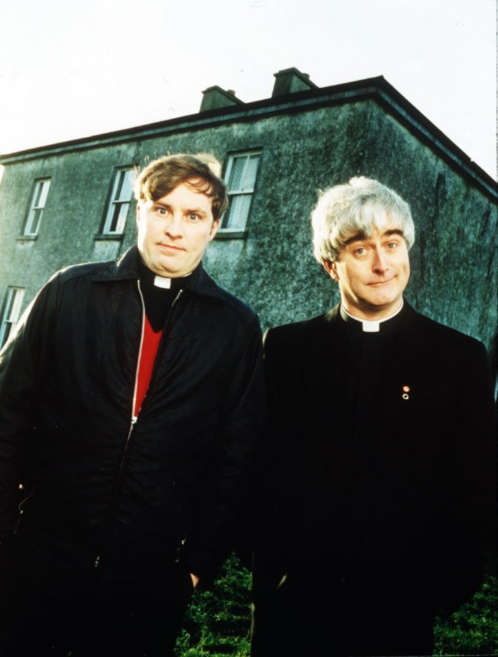 One fan even claimed he looked like Father Ted, right