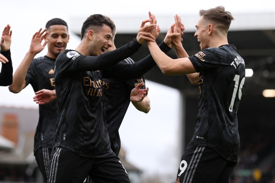 Arsenal players appreciated Leandro Trossard's efforts as he set up all three goals
