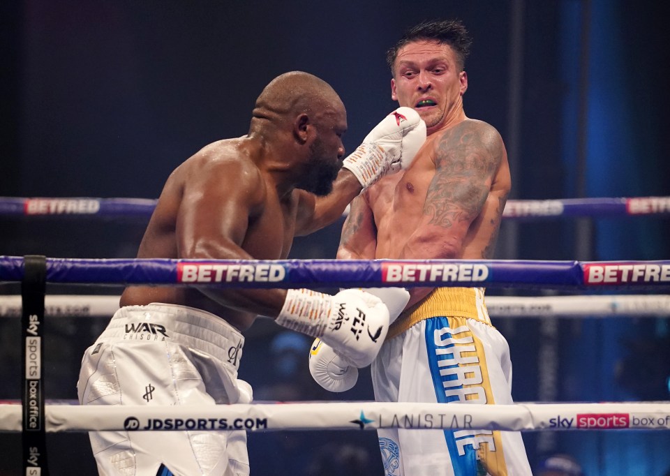 Derek Chisora lost to Oleksandr Usyk in 2020