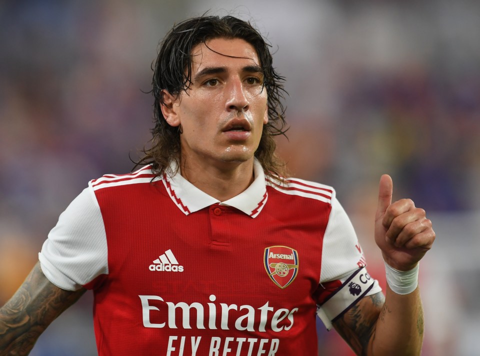 Hector Bellerin left Arsenal on a permanent deal in September 2022 after having his contract terminated