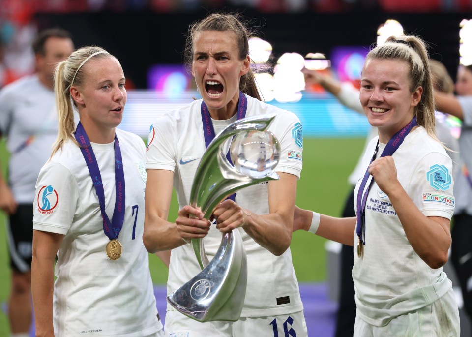 Scott famously won the Euros with England's Lionesses
