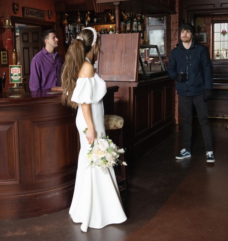 Daisy and Justin come face to face ahead of her wedding