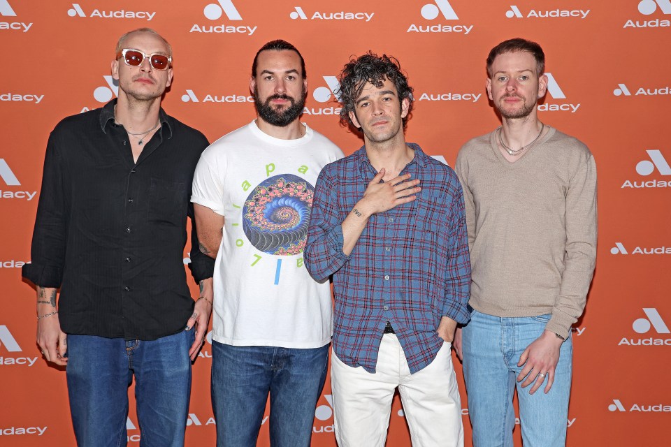 Rock band The 1975, fronted by Matty Healy, are hoping to headline Glastonbury in 2024
