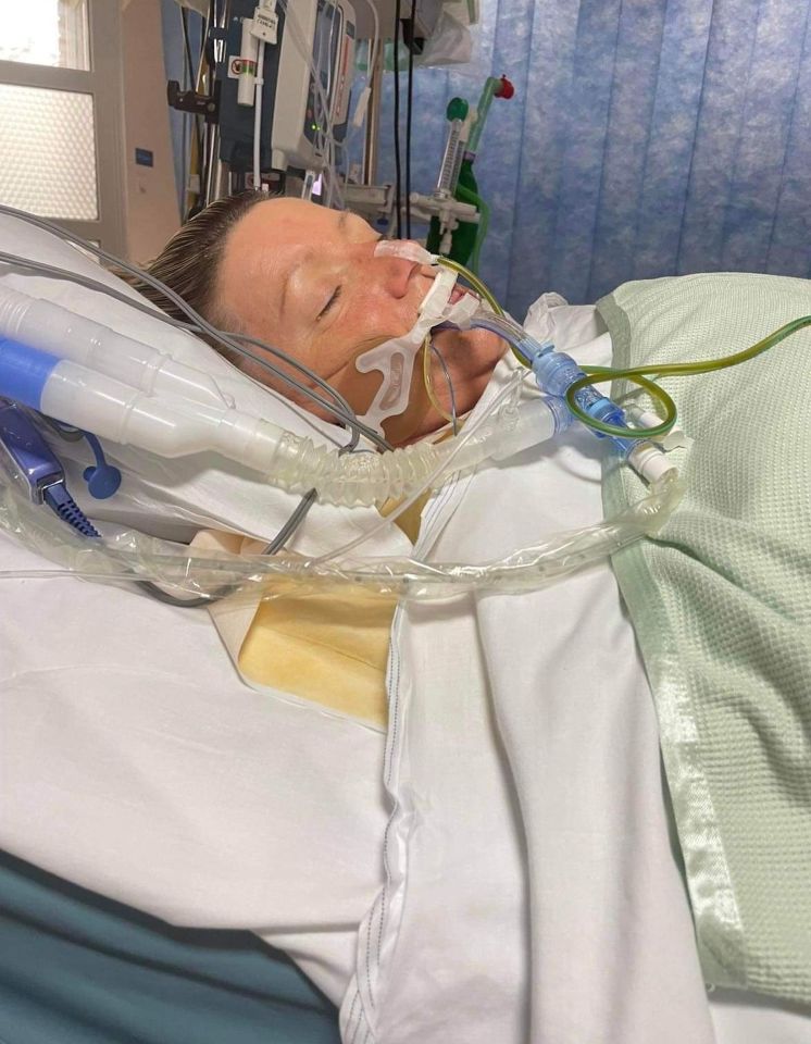 A gran suffered horror life-changing injuries when she was ‘spilt in half' by her car when she forgot to put the handbrake on