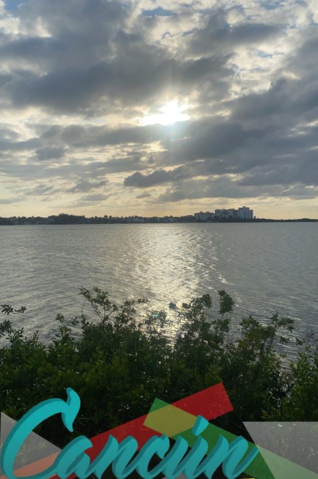 The star shared a glimpse into his holiday without Olivia