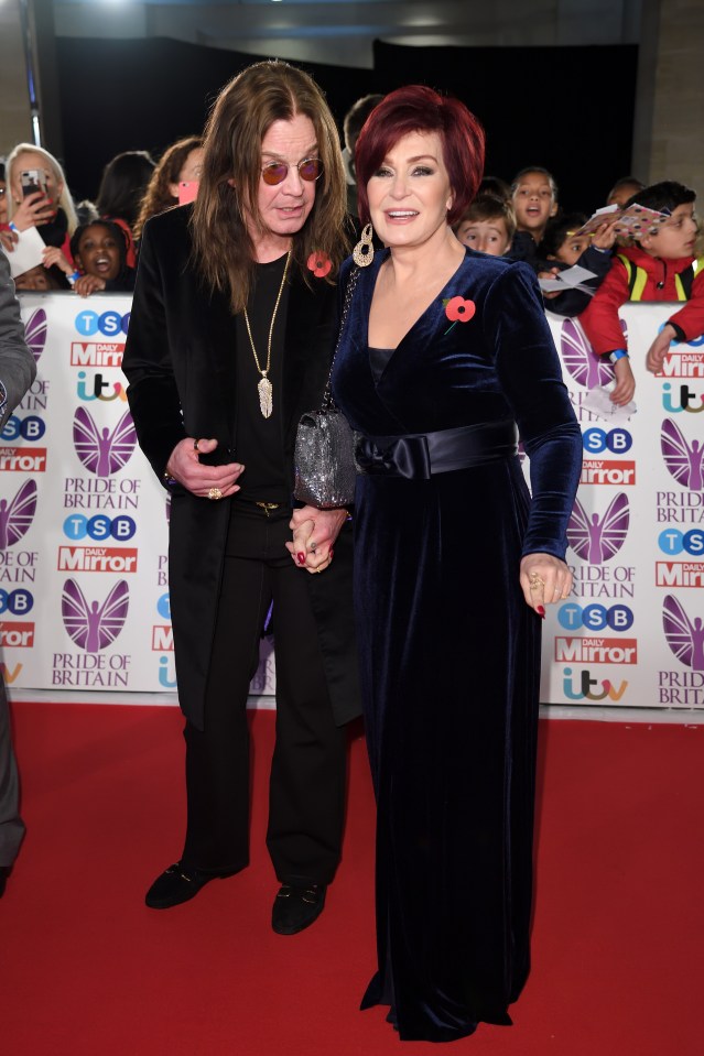 The star has been away from her UK home as she spent time in Los Angeles caring for Ozzy