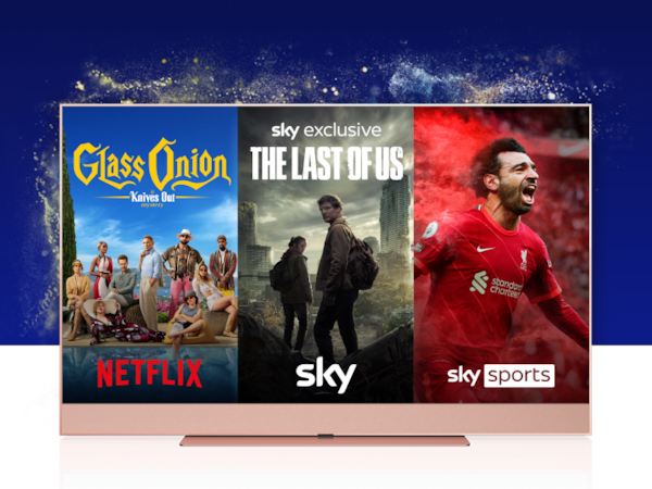 Sky's March deal offers a 3-month period of free Sky Entertainment and Netflix with the Glass television