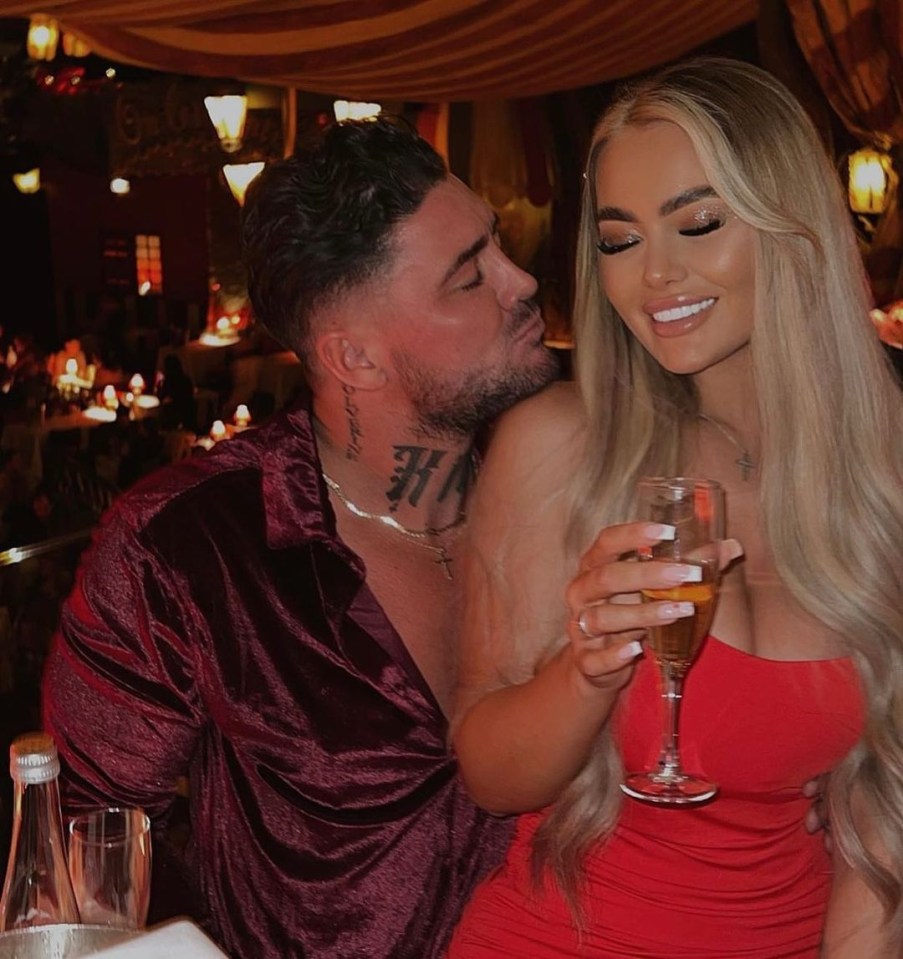 Stephen with girlfriend Jessica Smith