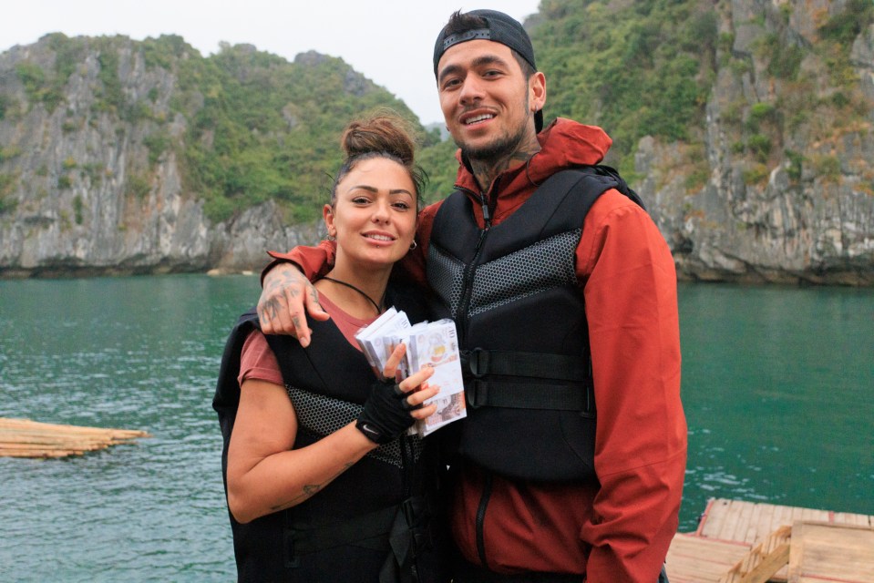 Last year's winner of The Bridge Kim Blackman, split her £175,000 prize with competitor Shaun Pelayo after they began a romance on the show