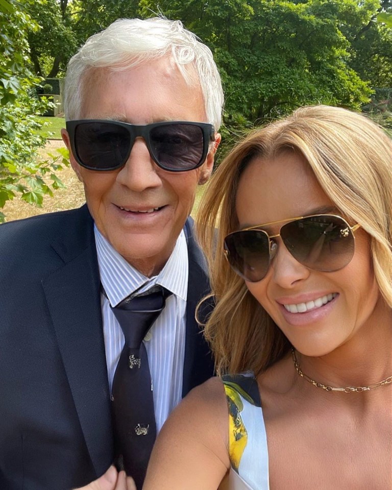 Amanda Holden has paid an emotional tribute to the 'searingly sharp' star