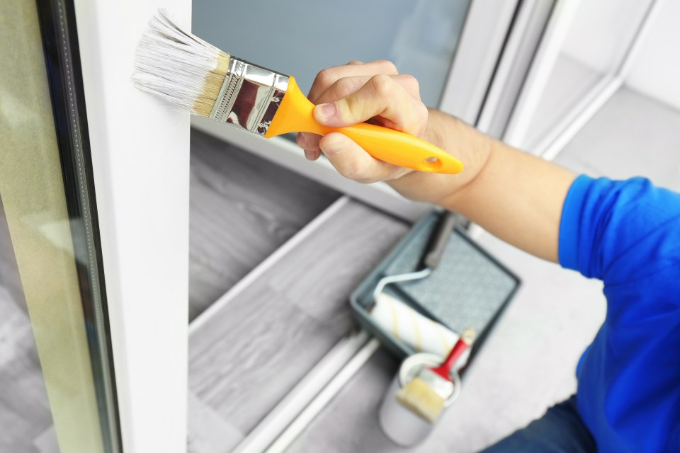 Painting your eaves white are a great way to maximise the natural light in your home