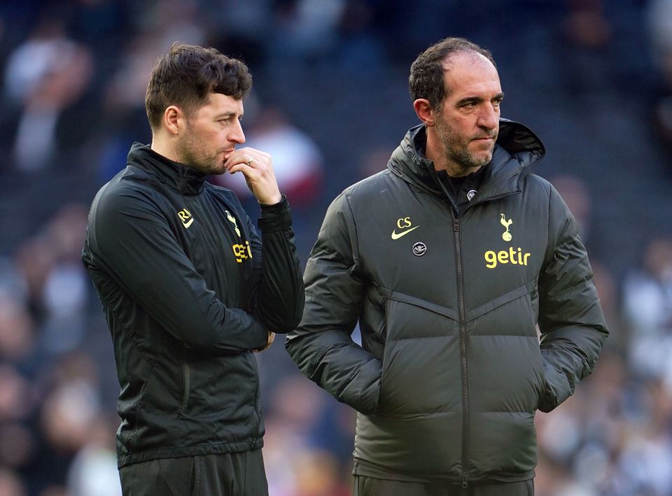 Cristian Stellini has been sacked as acting head coach... with Ryan Mason taking over