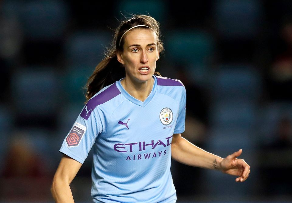 Scott says she took her nephews to watch a training session led by City's Prem team boss Pep Guardiola