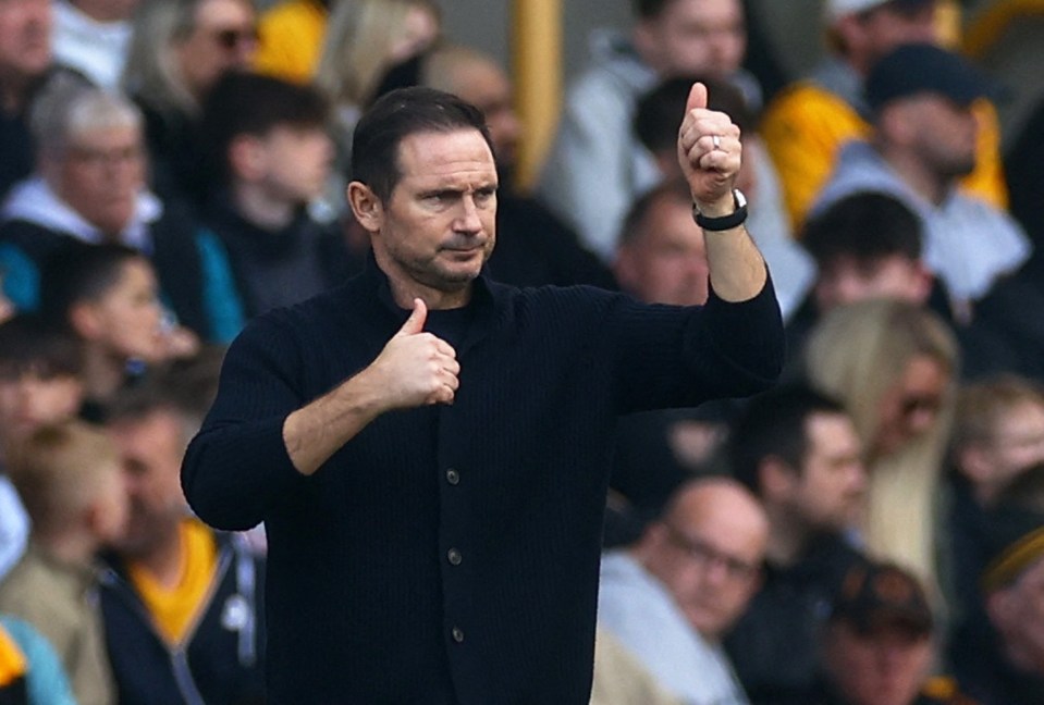 Frank Lampard was taking charge of Chelsea in his second managerial debut at the club