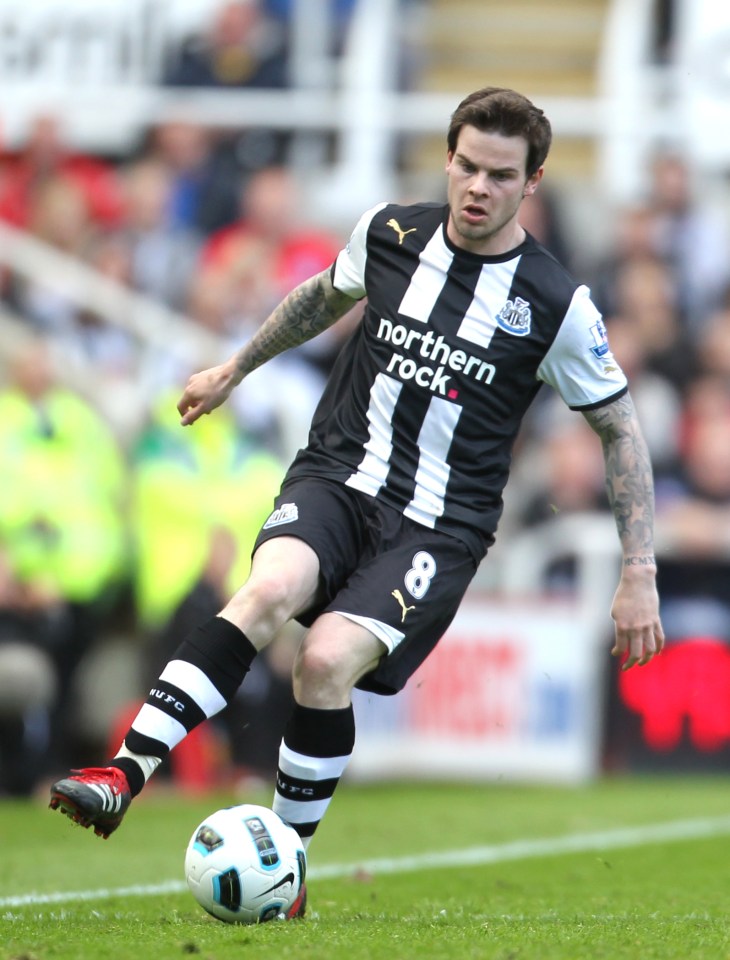 Danny Guthrie won the Championship with Newcastle