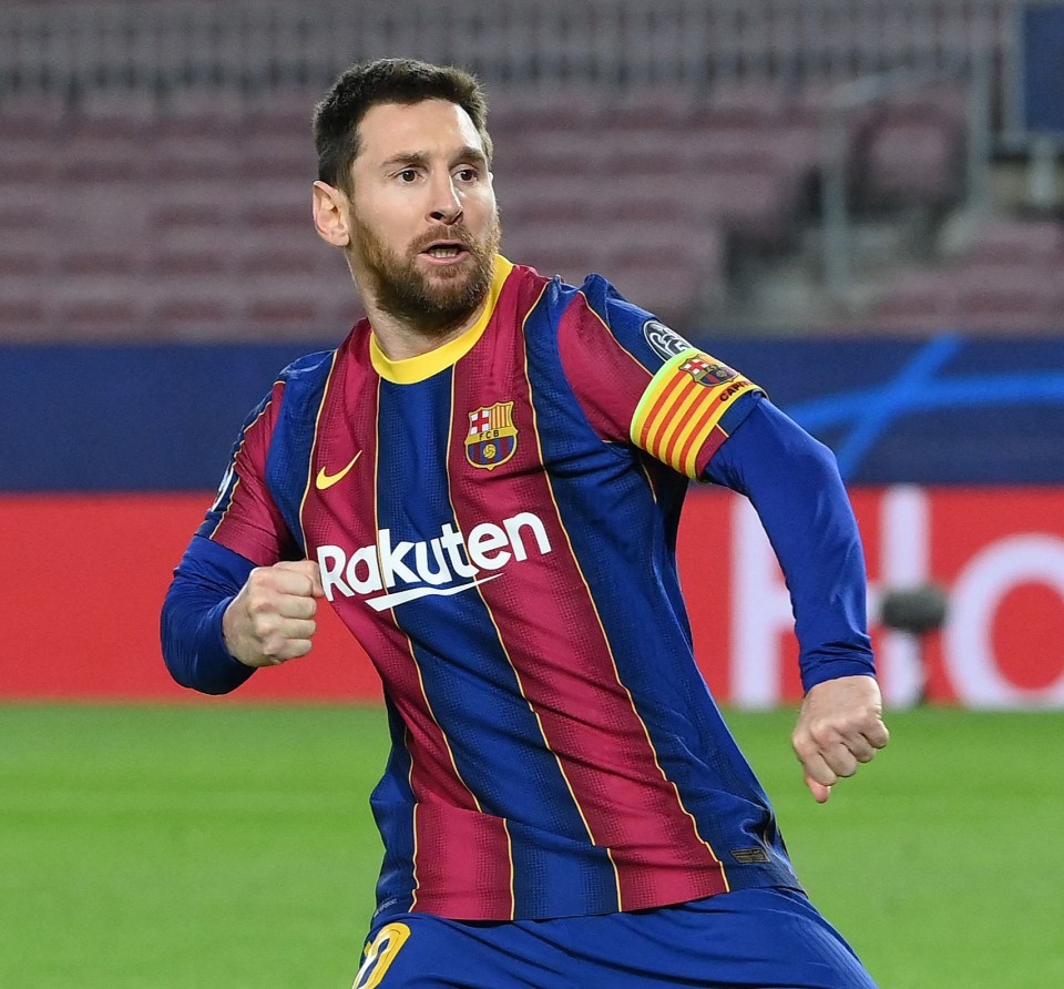 Messi is the club's record appearance maker and goalscorer
