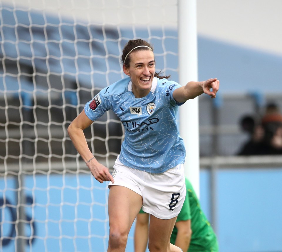 Scott made 111 appearances for Manchester City during her nine-year spell at the club