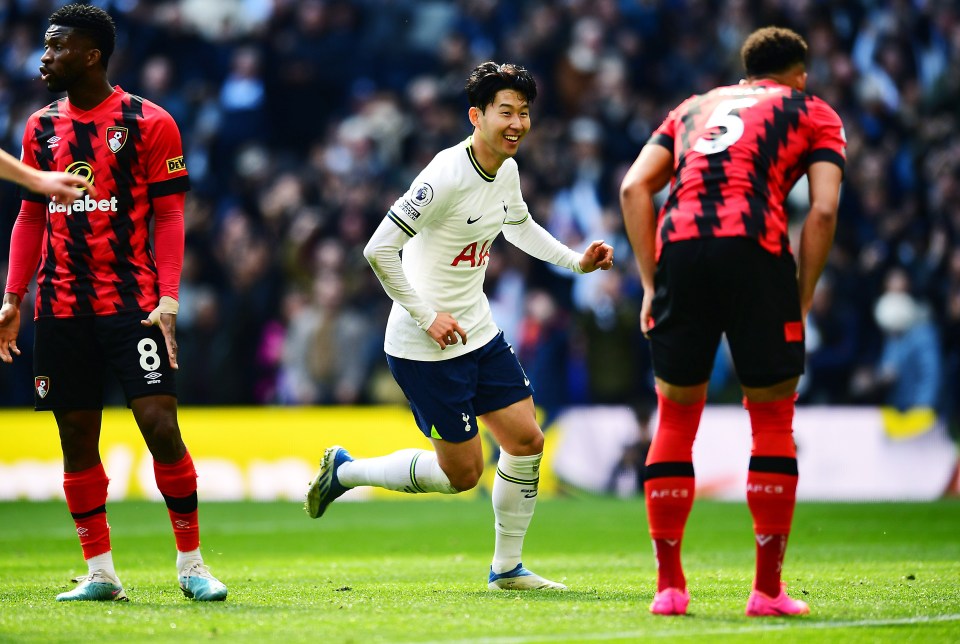 Heung-Min Son opened the scoring in the 14th minute