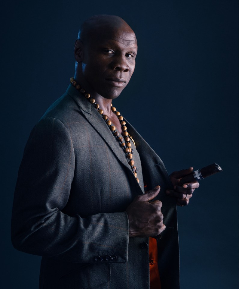 Chris Eubank pulled out of the show in tense scenes last night