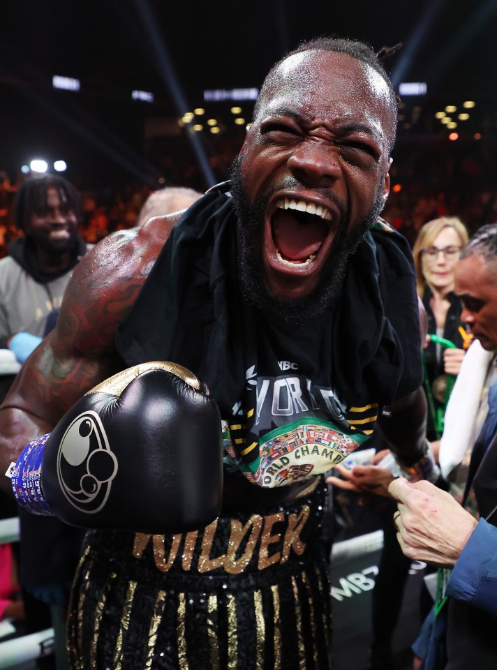 A showdown with Deontay Wider is in the works for AJ