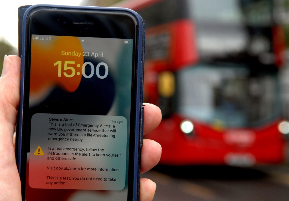So we managed to survive getting — or in many cases not getting — a government alert on our phones