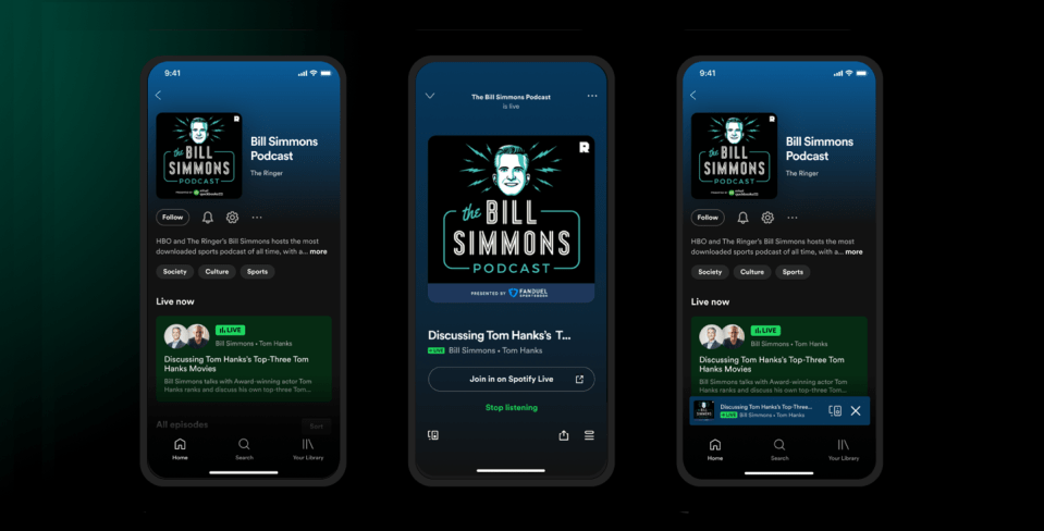 Spotify bought the app in 2021
