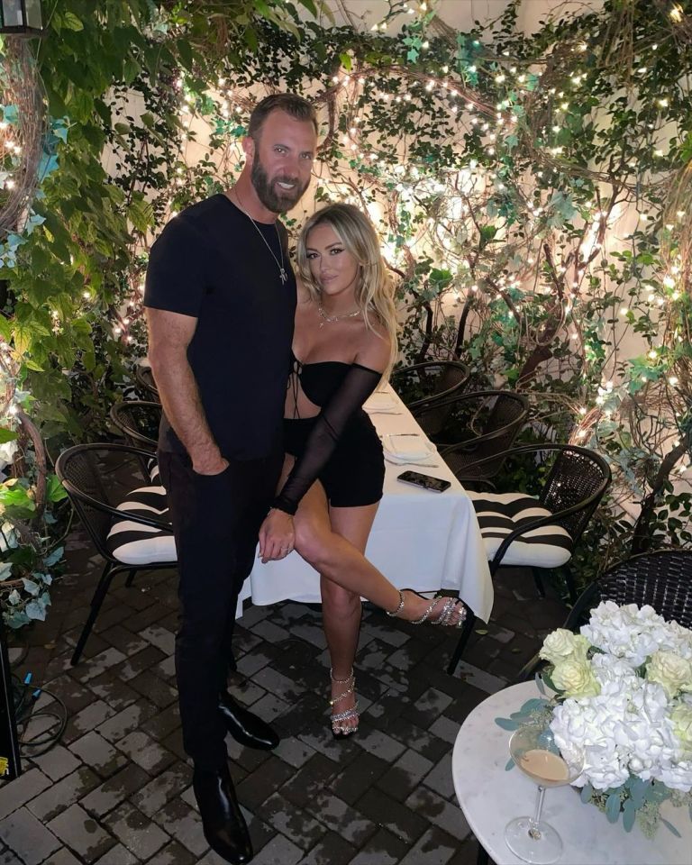 The couple tied the knot last year